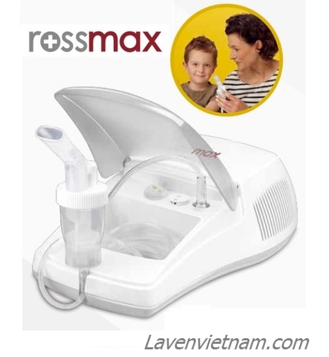 Sản phẩm Máy xông mũi họng Rossmax NA100 để loại bỏ chất nhầy đờm trong phổi, họng. Máy thích hợp dùng cho cả người lớn và trẻ nhỏ