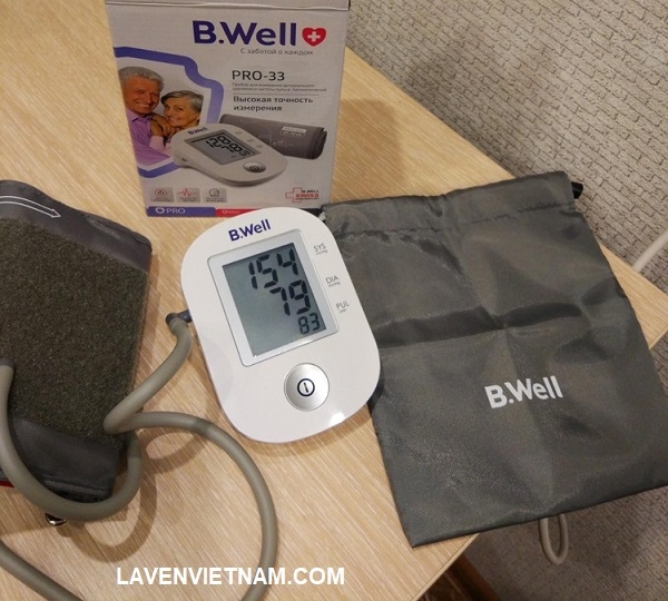 Máy đo huyết áp bắp tay B.Well PRO-33