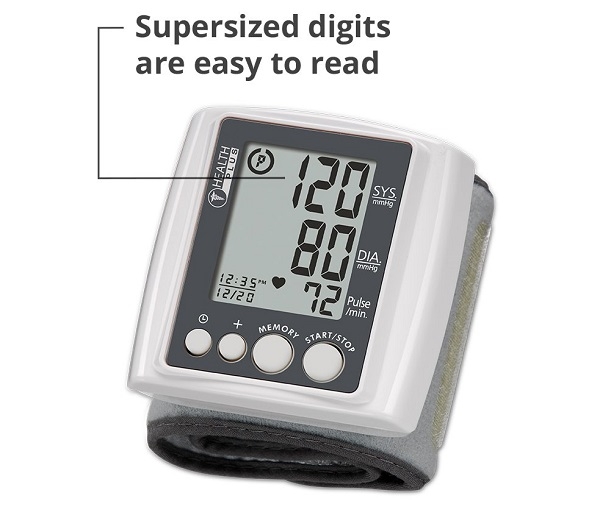 Máy đo huyết áp Homedics BPW-040E dễ sử dụng với độ chính xác đã được chứng minh lâm sàng và màn hình hiển thị dễ đọc.