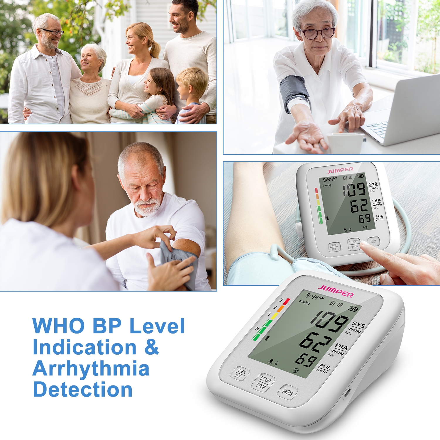 Thiết kế máy đo huyết áp dễ sử dụng đặc biệt cho người lớn tuổi