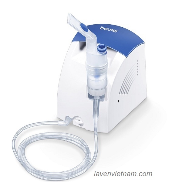 Máy xông mũi họng Beurer IH26 với hạt thuốc tiêu chuẩn nâng cao kết quả điều trị bệnh hô hấp