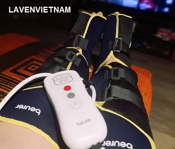 Máy massage bắp chân Beurer FM150 Nằm tại nhà và kích thích lưu thông máu và giải phóng căng cơ ở chân!