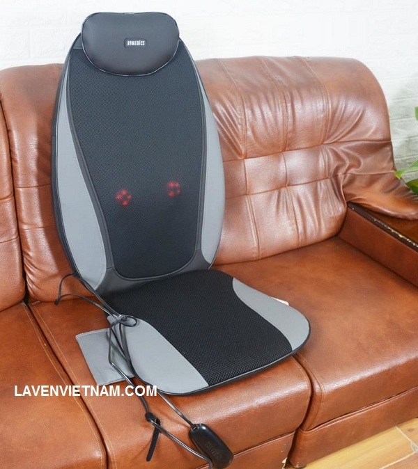 Đệm ghế massage công nghệ Shiatsu HoMedics thực sự là lựa chọn tuyệt vời cho tấm lưng của bạn