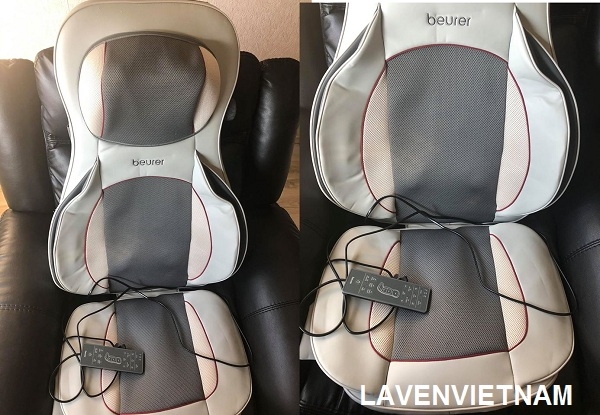 Hình ảnh thật của sản phẩm Đệm ghế massage Shiatu Beurer MG320​ 