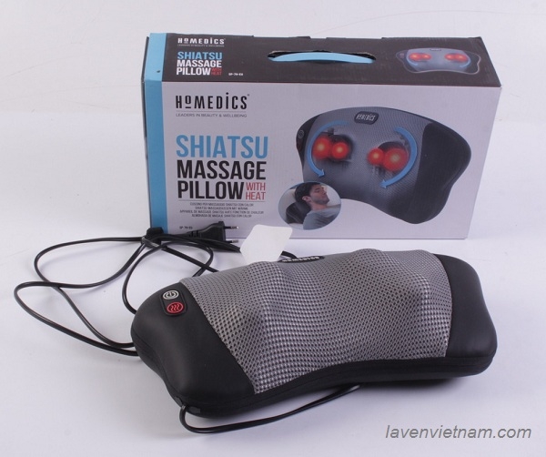 Gối massage HoMedics SP-7H-EU công nghệ Shiatsu kèm nhiệt