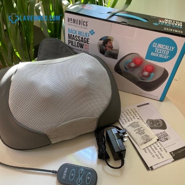 Gối massage HoMedics SP-100H-GB kèm nhiệt công nghệ Shiatsu 3D