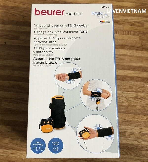 Máy massage xung điện Beurer EM28 giảm đau