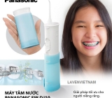 Máy tăm nước Panasonic EWDJ10 loại cầm tay bỏ túi, dùng pin sành điệu