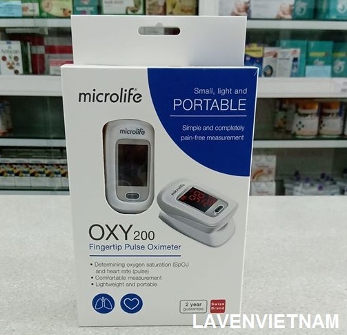 Máy đo nồng độ oxy SpO2 Microlife OXY200