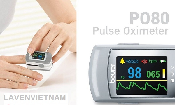 Máy đo nồng độ oxy và nhịp tim Beurer PO80 Bluetooth