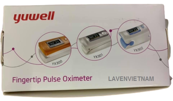 Máy đo nồng độ oxy SpO2 và nhịp tim Yuwell YX301