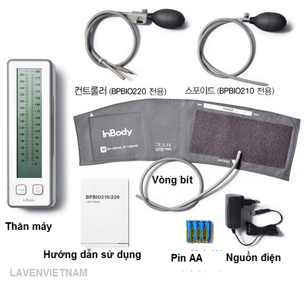 Máy đo huyết áp bán tự động InBody BPBIO210