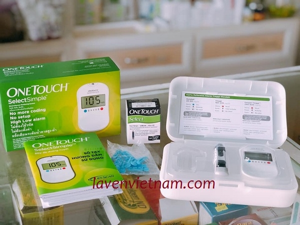 Que thử đường huyết Onetouch Select Simple - 10 que