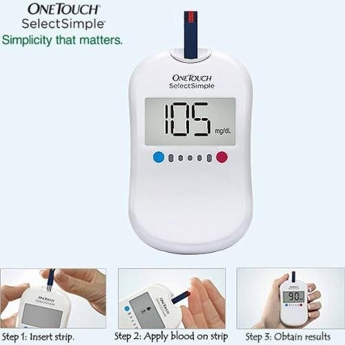 Hướng dẫn sử dụng Máy đo đường huyết OneTouch Select Simple