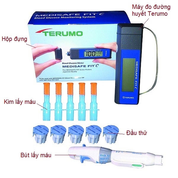 Đầu thử đường huyết cho Máy đo đường huyết Terumo