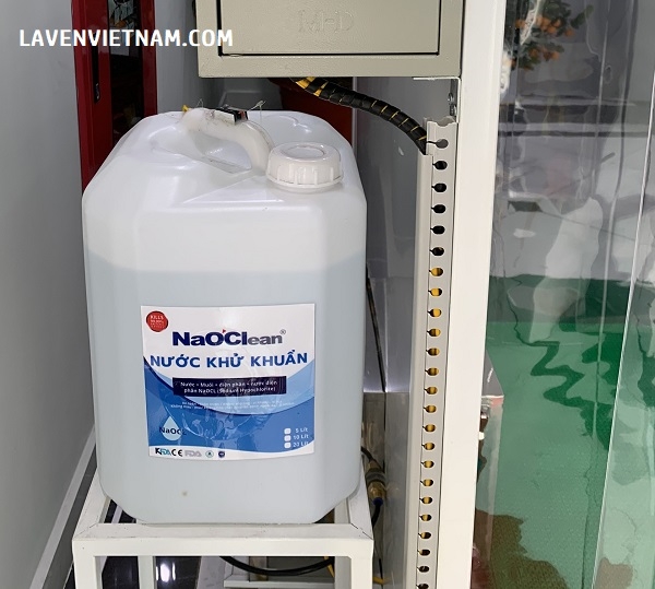 Nước Anolyte - Dung dịch khử khuẩn NaOClean - 20 lít