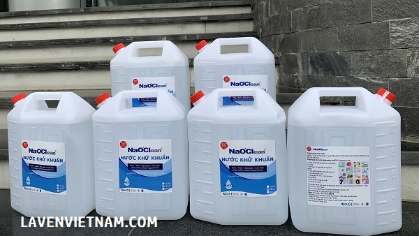 Dung dịch khử khuẩn NaOClean - Nước Anolyte