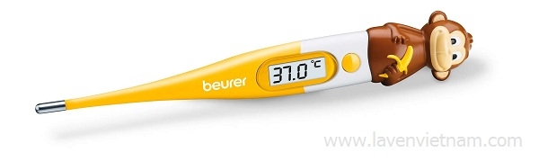Nhiệt kế điện tử Beurer BY11 đo thân nhiệt an toàn, không chứa thủy ngân