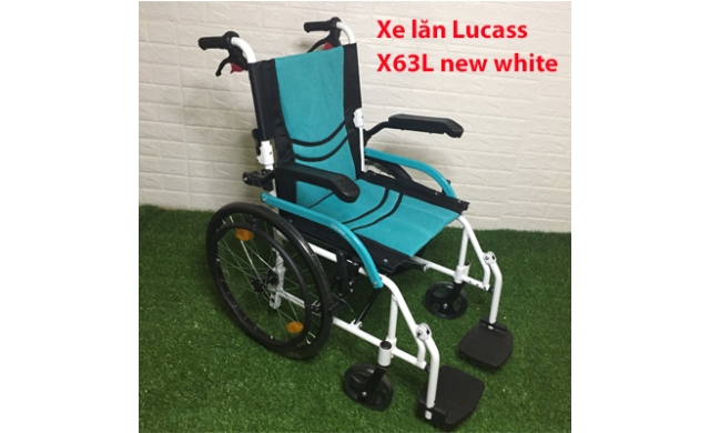 Xe lăn hợp kim nhôm Lucass X63L new
