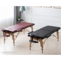 Giường gấp massage xoa bóp bấm huyệt dạng vali chân gỗ