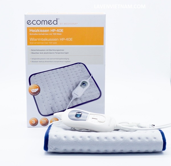 Tấm chườm điện Ecomed là món quà cho người chịu lạnh kém và hay bị đau mỏi