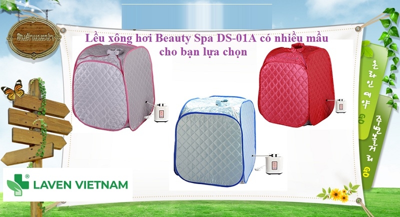 Có nhiều mẫu Lều xông hơi Beauty Spa DS-01A cho bạn lựa chọn