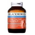 Viên uống Blackmores Total Calcium Magnesium+D3 125 viên
