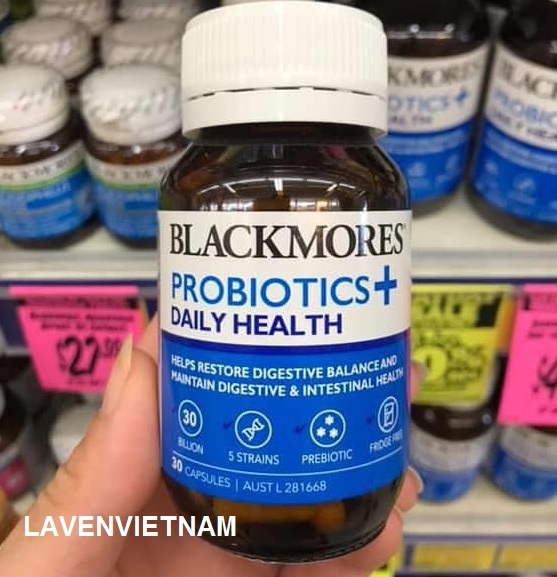 Men vi sinh Blackmores Probiotics Daily Health 30 viên