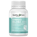 Bổ não Ginkgo Biloba Healthy Care Úc 2000 (100 viên)